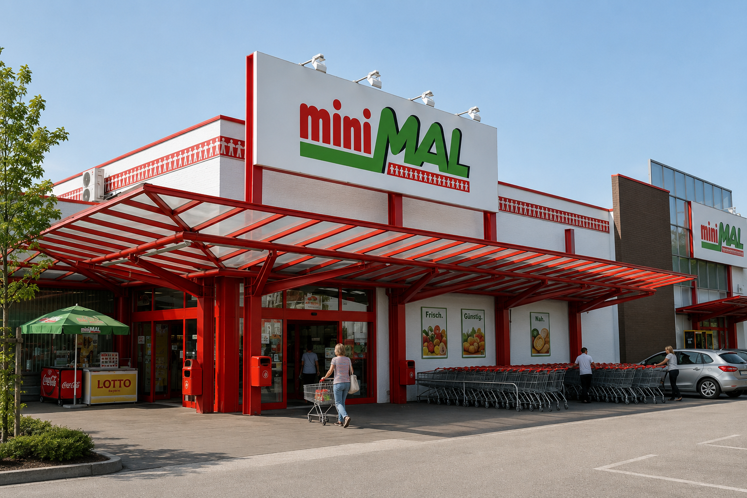 Wie aus miniMal dann REWE wurde