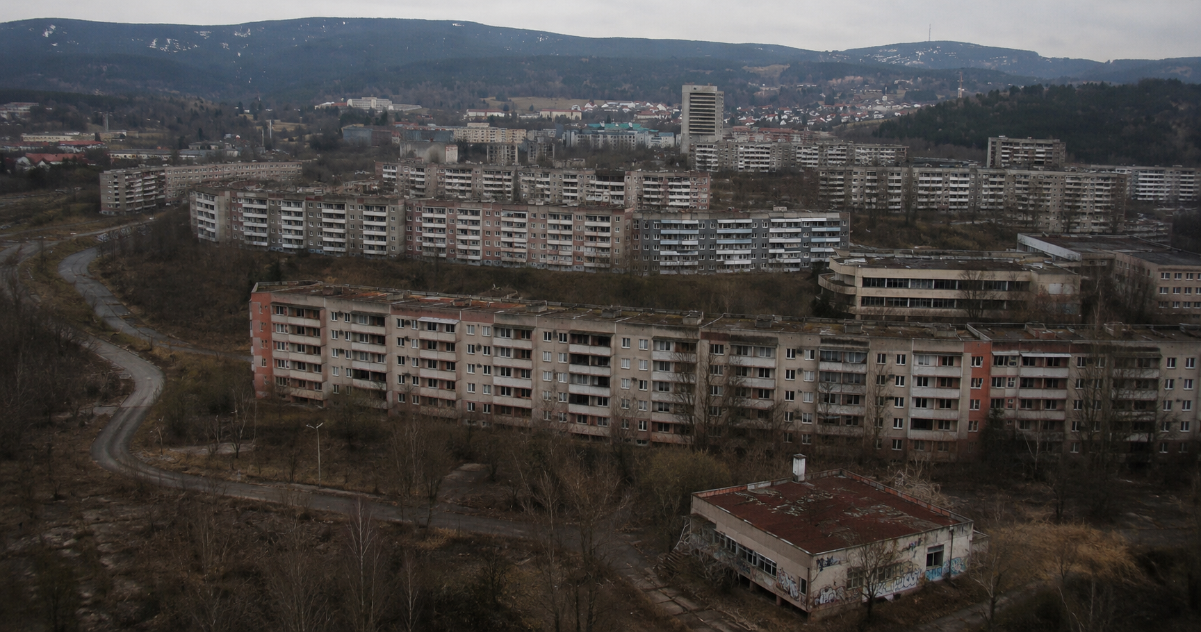 Ein ganzer Stadtteil weg