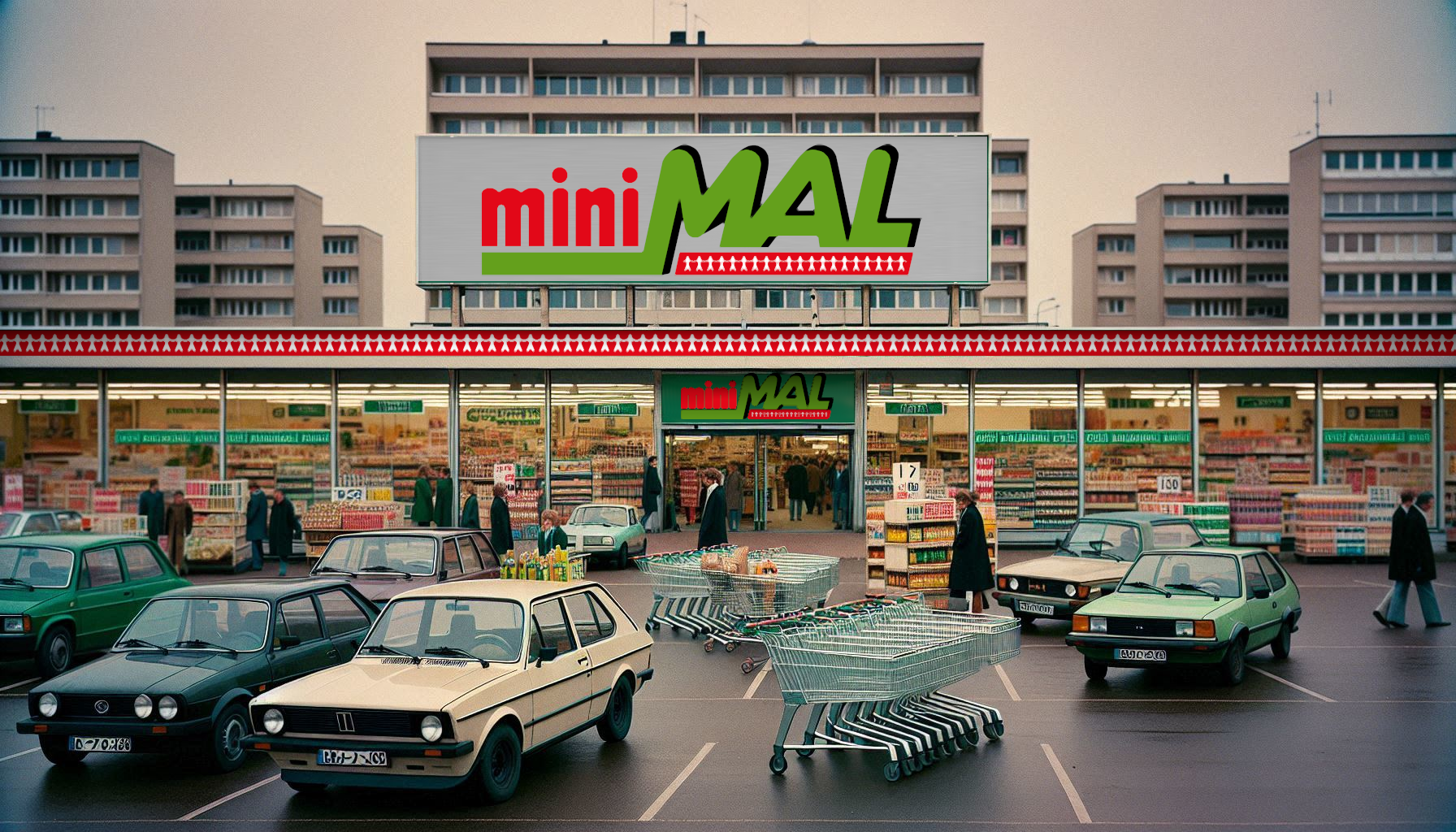 Wie aus miniMal dann REWE wurde