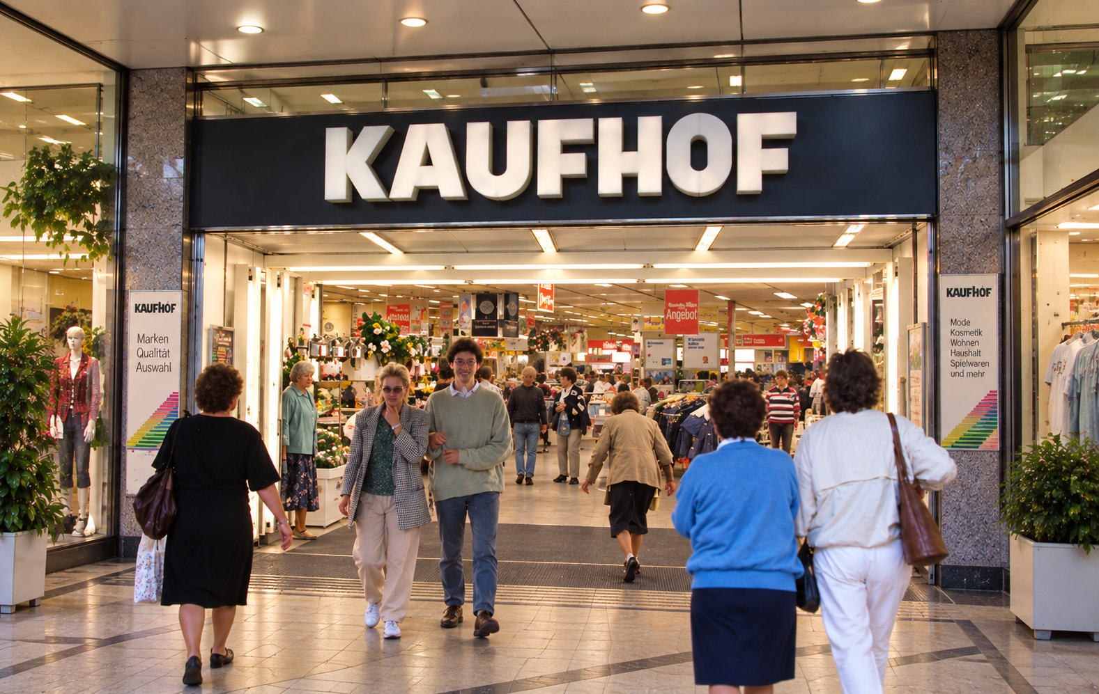Vom Warenhauspionier zum Dauerkrisenfall